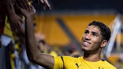 أشرف حكيمي عن اختيار الانضمام إلي إنتر ميلان:” كونتي السبب”