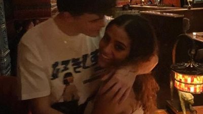 جنا نجلة عمرو دياب تثير الجدل بإطلالة جريئة مع خطيبها