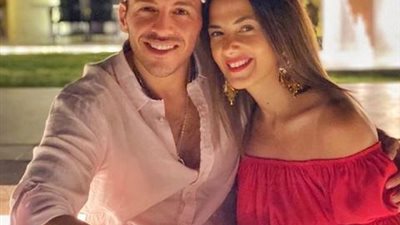 حب حياتي.. دنيا سمير غانم تحتفل بعيد ميلاد زوجها