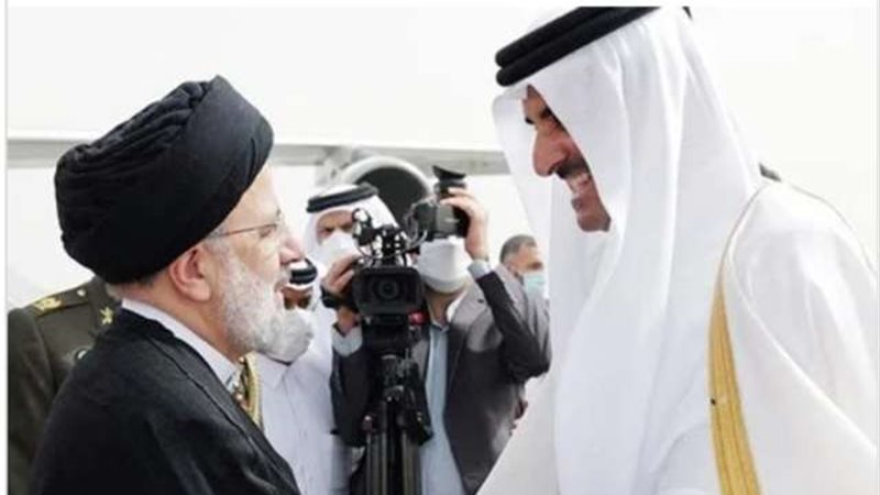 أمير قطر والرئيس