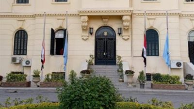 محافظة القاهرة تنكس الأعلام  لوفاة الشيخ خليفة بن زايد آل نهيان