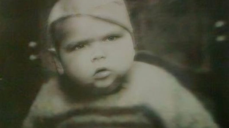 محمد هنيدى وهو صغير