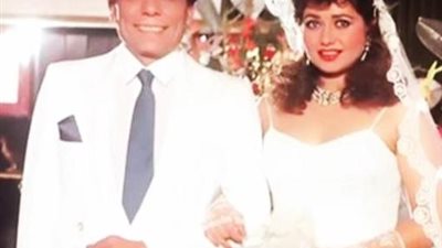 ليلي علوى تهنئ عادل امام بعيد ميلاده الـ 82