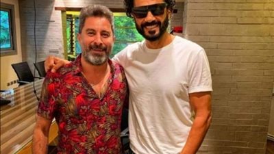 خالد النبوي لـ هادي الباجوري: ”سعيد بالتعاون معك في قمر ١٤ وأتمنى العمل ينال إعجاب الجمهور”