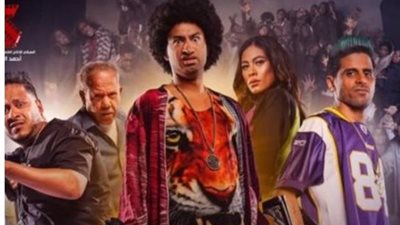 على ربيع يروج لفيلم زومبى بفيديو من كواليس العمل