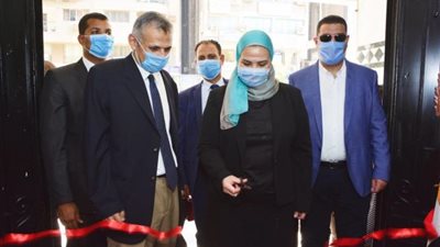 تخليدًا لذكراه .. وزيرة التضامن تفتتح فرع الشهيد أحمد المنسي بمقر جمعية رسالة بالدقي