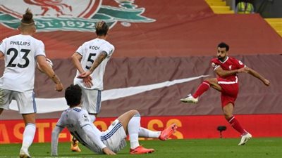 هدفين لصلاح.. ليفربول يتقدم على ليدز يونايتد بثلاثية في الشوط الأول