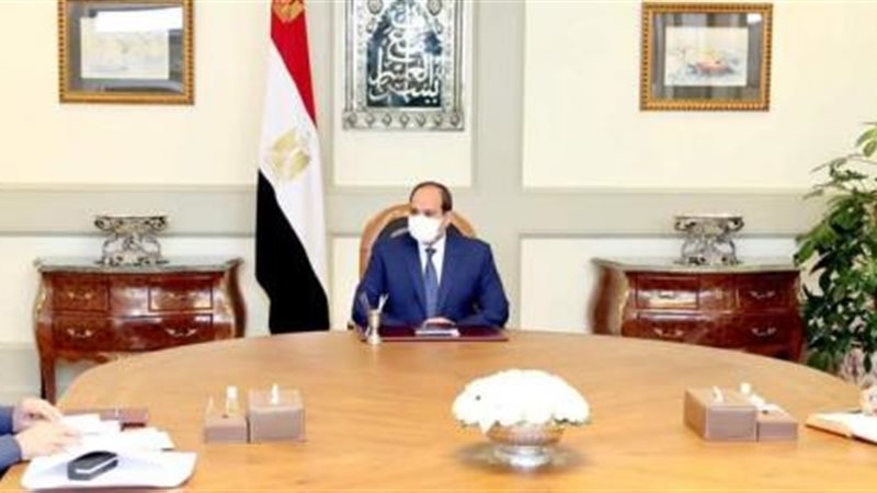 السيسي وعوض تاج الدين