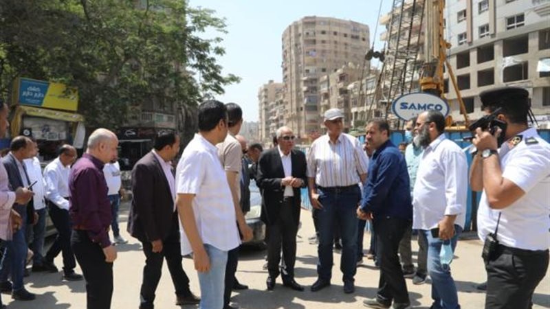 محافظ الجيزة يتفقد