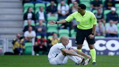 إصابة قوية لآرين روبين في أول مبارياته مع جرونينجن الهولندي