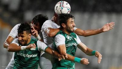 المصري يهزم الحرس بثنائية مثيرة في الدوري المصري