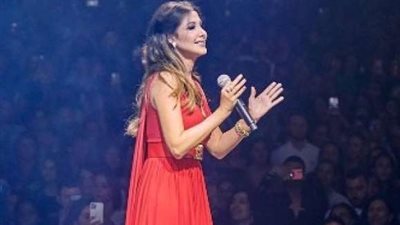 نانسي عجرم تنشر صور من حفلها الأخير بباريس