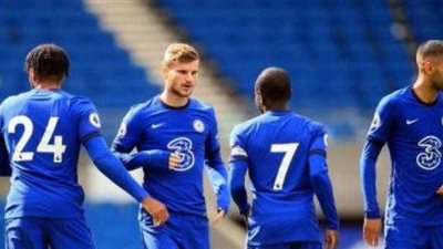 فيرنر يقود هجوم تشيلسي أمام برايتون بالدوري الإنجليزي
