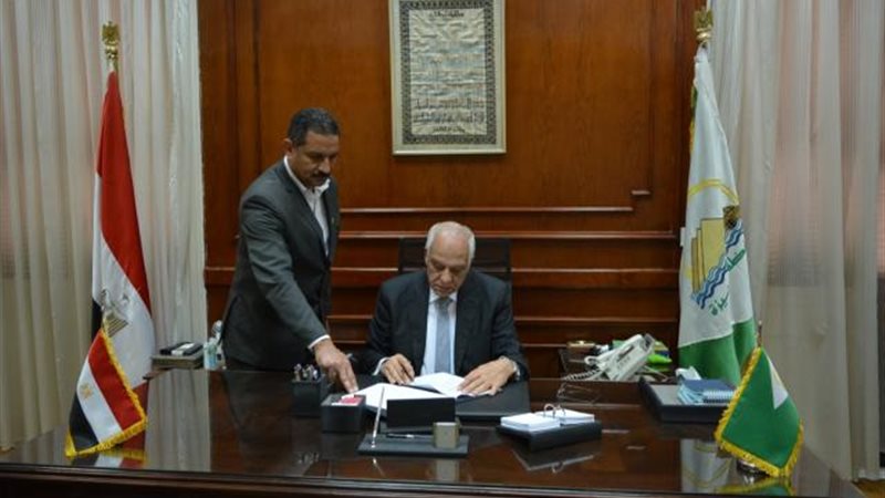 محافظ الجيزة يعتمد