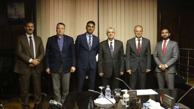 وزير الكهرباء يستقبل مدير ملف الهيدروجين بشركة أكمي الهندية ACME