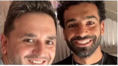 مصطفى خاطر يهنئ محمد صلاح بعيد ميلاده