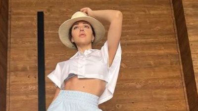 ميريام فارس تستعرض رشاقتها بإطلالة مميزة