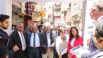 صور.. «الجيزة»  تفتتح أعمال تطوير 77 شارع ببولاق الدكرور بالتعاون مع الوكالة الألمانية