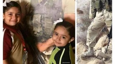 حكاية مجسم شهيد صنعته زوجته ليتحدث معه أطفاله عند كل صباح