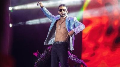 محمد رمضان يتألق فى حفله الغنائي الأخير فى الأردن