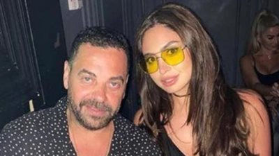 نيكول سعفان برفقة طارق العريان فى أحدث ظهور لها