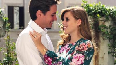 شاهد.. أول ظهور لـ«الأميرة بياتريس» بعد حفل زفافها السري