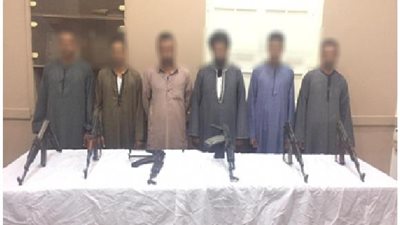 ضبط 6 بنادق آلية فى حملة أمنية إستهدفت أطراف خصومة ثأرية بأسيوط
