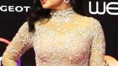 بالفيديو .. رانيا يوسف تستعرض جمالها فى أحدث ظهور لها