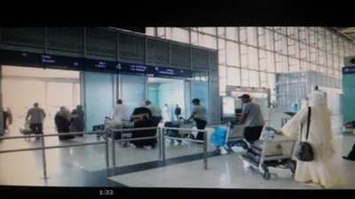 بالفيديو والصور .. مغادرة أسر شهداء ومصابى الشرطة للأراضى المقدسة لأداء فريضة الحج