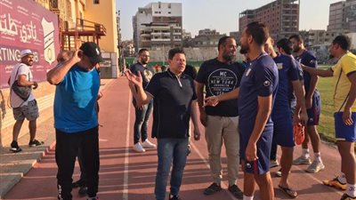 بالصور.. الظهور الأول لرضا عبد العال في قيادة تدريب طنطا