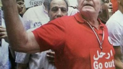 حسين فهمى يحتفل بالذكرى التاسعة لثورة 30 يونيو