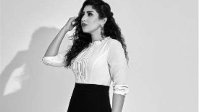 أيتن عامر بلإطلالة مميزة فى أحدث جلسة تصوير