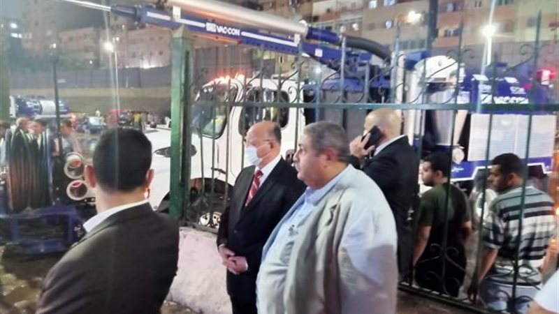 محافظ القاهرة يتابع