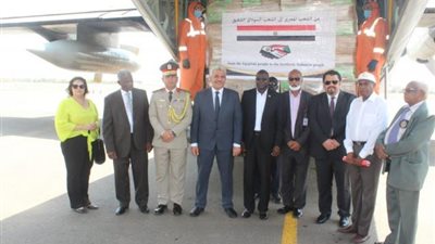للمرة الثانية خلال شهر .. روتاري مصر ترسل 6 طن مواد طبية وغذائية لمنكوبي فيضان السودان