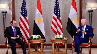 بايدن يُهنئ السيسي علي رئاسة مصر مؤتمر الأمم المتحدة لتغير المناخ