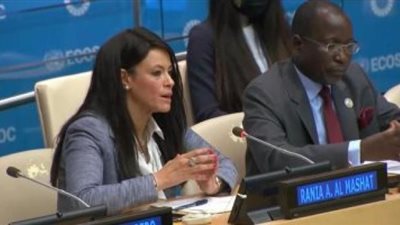 وزيرة التعاون الدولى تستعرض الإطار الاستراتيجى للشراكة من أجل التنمية المستدامة