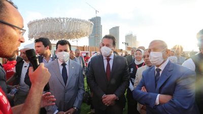 وزيرا التعليم العالي والشباب والرياضة يشهدان الحفل الختامي لإعلان جوائز مسابقة رالي مصر لريادة الأعمال 2022