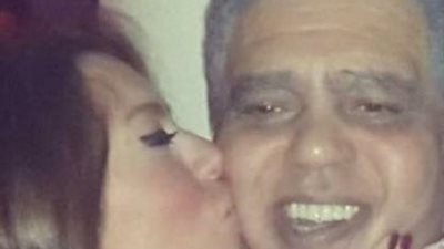 لقاء الخميسي تشعل السويشال ميديا بسبب ”قبلة” سامي العدل: وحشتني