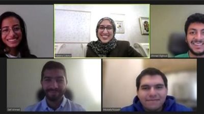 فوز 5 طلاب بالجامعة الأمريكية بالقاهرة بجائزة تصميم الرعاية الصحية بجامعة جونز هوبكنز