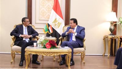 وزير التعليم العالي يستقبل نظيره الموريتاني لبحث أوجه التعاون المُشترك بين البلدين