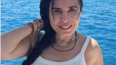 دينا تستعرض رشاقتها في أحدث ظهور لها