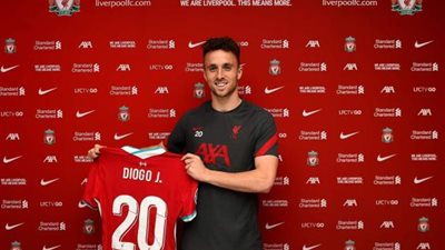 رسمياً.. ليفربول يتعاقد مع دييجو جوتا نجم وولفرهامبتون