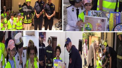 الإدارة العامة للحماية المدنية بالقاهرة تستقبل عدد من تلاميذ إحدى الأكاديميات