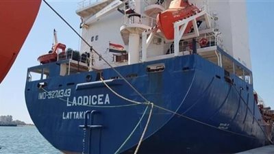 دمشق تُعلن وصول السفينة السورية لاوديسيا إلي مرفأ طرطوس