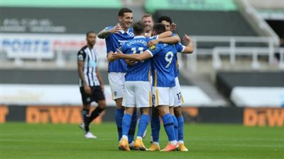 برايتون يضرب نيوكاسل بثلاثية في البريميرليج