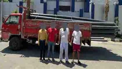 لصوص المواقع تحت الإنشاء بالقاهرة فى قبضة رجال مباحث العاصمة