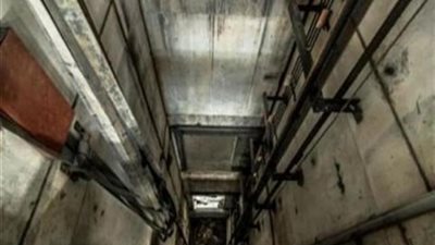 نجاة 3 أشخاص إثر سقوط مصعد عقار بحلوان