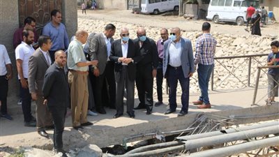 جولة مفاجئة.. ماذا شاهد محافظ الجيزة في الوحدات المحلية بكرداسة ؟