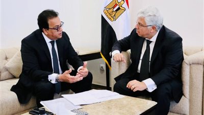 وزيرا الصحة والتعليم العالي يعقدان اجتماعًا لمناقشة الملفات المُشتركة بين الوزارتين