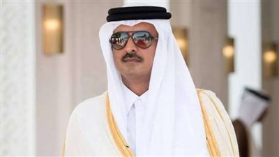 أمير قطر يُعزي السيسي في ضحايا حريق كنيسة أبو سيفين